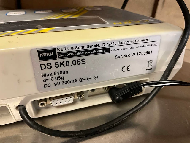 Kern ds 5k0.05s weegschaal - afbeelding 3 van  4