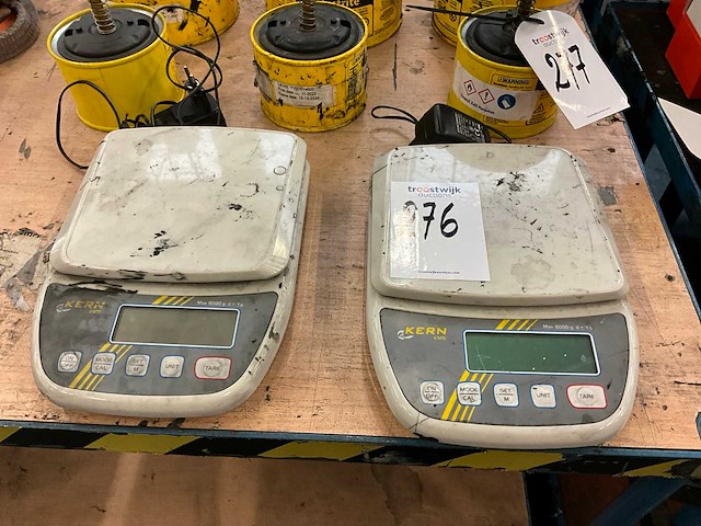 Kern ems 6k1 accu precisieweegschaal (2x) - afbeelding 1 van  5