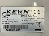 Kern ems 6k1 accu precisieweegschaal (2x) - afbeelding 5 van  5