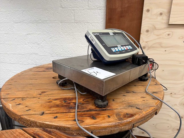 Kern kfb-tam industriële rvs weegschaal met digitale indicator - afbeelding 3 van  3