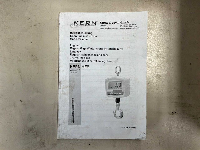 Kern kraanweegschaal - afbeelding 4 van  4