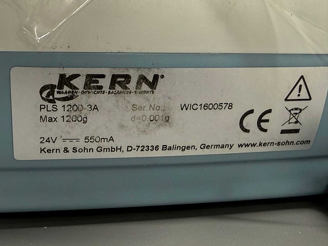 Kern pls 1200-3a precisieweegschaal - afbeelding 4 van  5