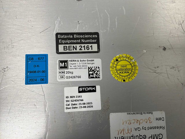 Kernkalibratiegewicht (3x) - afbeelding 5 van  5