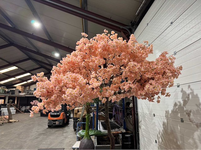 Kersen bloesem kersen bloesem kunstboom - afbeelding 9 van  11