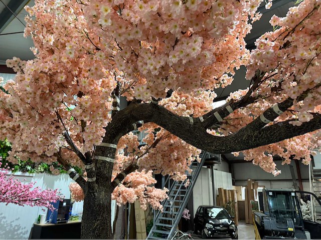 Kersen bloesem kersen bloesem kunstboom - afbeelding 2 van  17