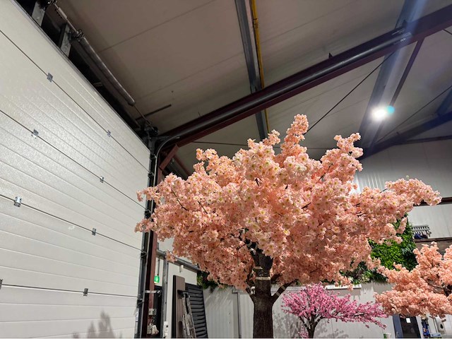 Kersen bloesem kersen bloesem kunstboom - afbeelding 12 van  17