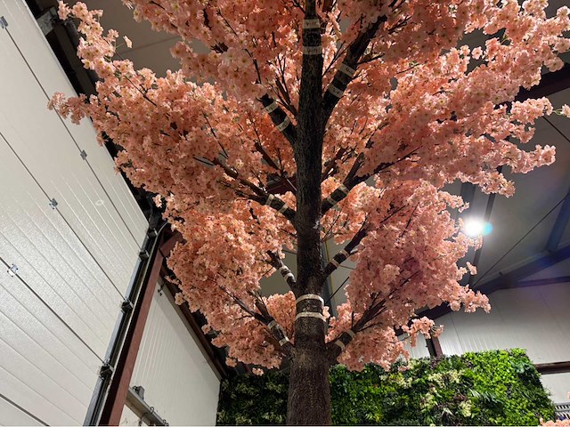 Kersen bloesem kersen bloesem kunstboom - afbeelding 16 van  17