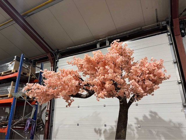 Kersen bloesem kersen bloesem kunstboom - afbeelding 4 van  17