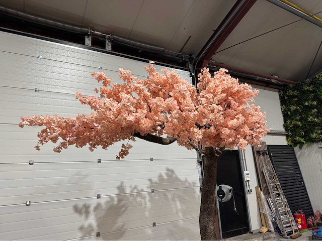 Kersen bloesem kersen bloesem kunstboom - afbeelding 12 van  17