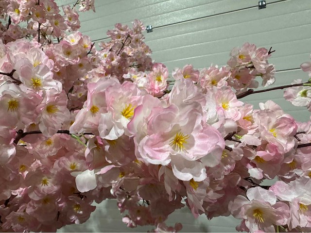 Kersen bloesem kersen bloesem kunstboom - afbeelding 5 van  15