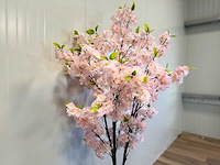 Kersen bloesem kunstboom (2x) - afbeelding 15 van  18