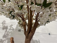 Kersen bloesem kunstboom met pot - afbeelding 14 van  14