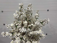 Kersen bloesem kunstboom met pot - afbeelding 12 van  13