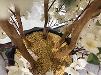 Kersen bloesem kunstboom met pot - afbeelding 13 van  13