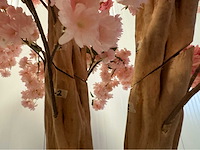 Kersen bloesem kunstboom met pot - afbeelding 2 van  15