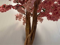 Kersen bloesem kunstboom met pot - afbeelding 11 van  15