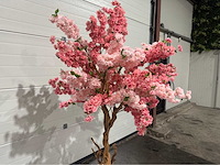 Kersen bloesem kunstboom met pot - afbeelding 12 van  16