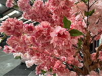 Kersen bloesem kunstboom met pot - afbeelding 16 van  16