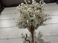 Kersen bloesem kunstboom met pot - afbeelding 9 van  14