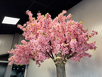 Kersen bloesem kunstboom roze - afbeelding 8 van  19