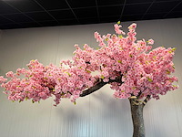 Kersen bloesem kunstboom roze - afbeelding 15 van  19
