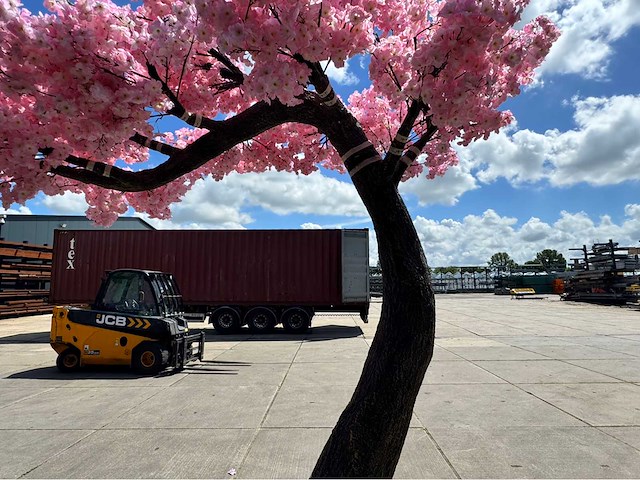 Kersen bloesem kunstboom roze - afbeelding 3 van  12