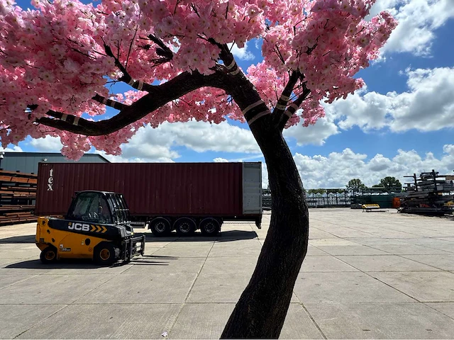 Kersen bloesem kunstboom roze - afbeelding 3 van  12