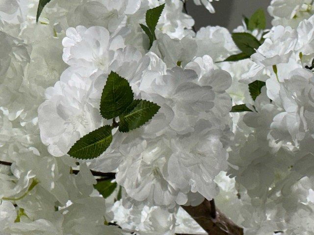 Kersen bloesem kunstboom - afbeelding 7 van  30