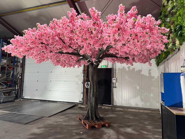 Kersen bloesem kunstboom - afbeelding 17 van  22