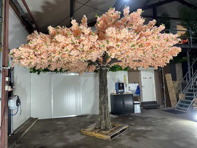 Kersen bloesem kunstboom - afbeelding 19 van  25