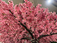 Kersen bloesem kunstboom - afbeelding 3 van  22