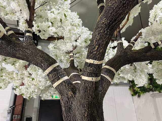 Kersen bloesem kunstboom - afbeelding 17 van  30