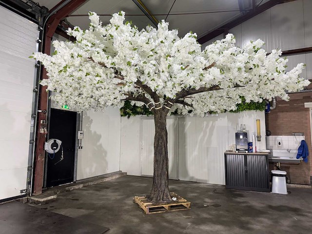 Kersen bloesem kunstboom - afbeelding 25 van  30