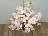 Kersen bloesem kunstboom - afbeelding 13 van  13