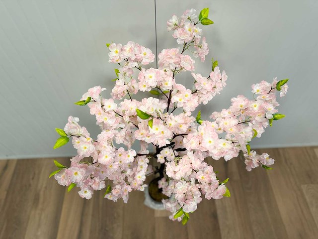 Kersen bloesem kunstboom - afbeelding 13 van  13