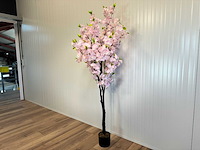 Kersen bloesem kunstboom - afbeelding 11 van  18
