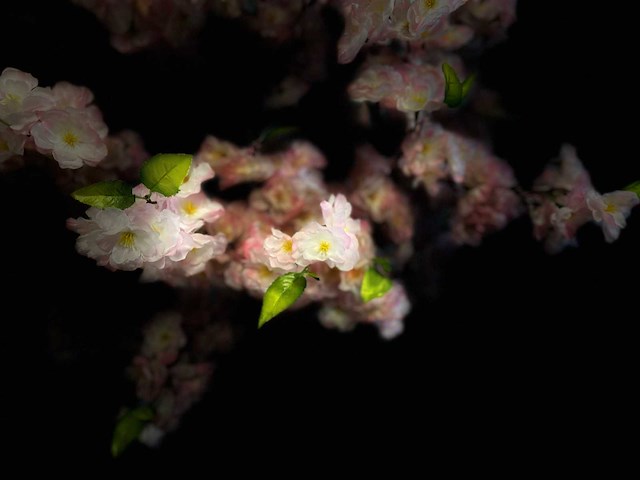 Kersen bloesem kunstboom - afbeelding 8 van  18