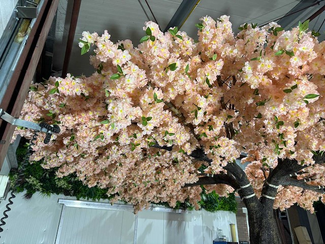 Kersen bloesem kunstboom - afbeelding 21 van  26