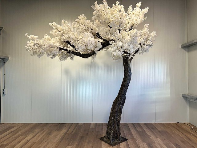 Kersen bloesem kunstboom - afbeelding 1 van  18