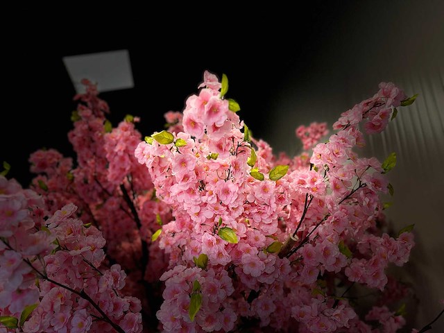 Kersen bloesem kunstboom - afbeelding 6 van  16