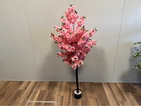 Kersen bloesem kunstboom - afbeelding 2 van  7