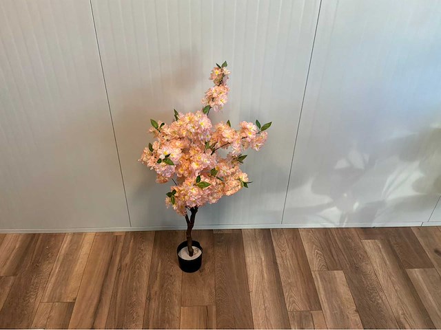 Kersen bloesem kunstboom - afbeelding 3 van  7