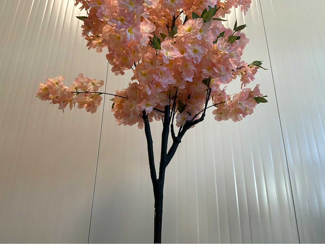 Kersen bloesem kunstboom - afbeelding 7 van  8