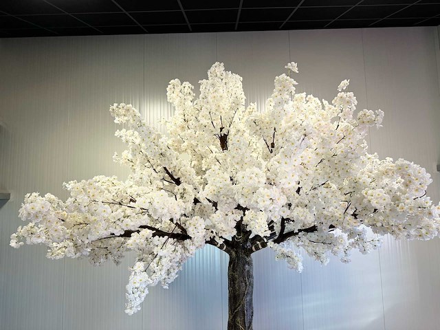 Kersen bloesem kunstboom - afbeelding 23 van  25