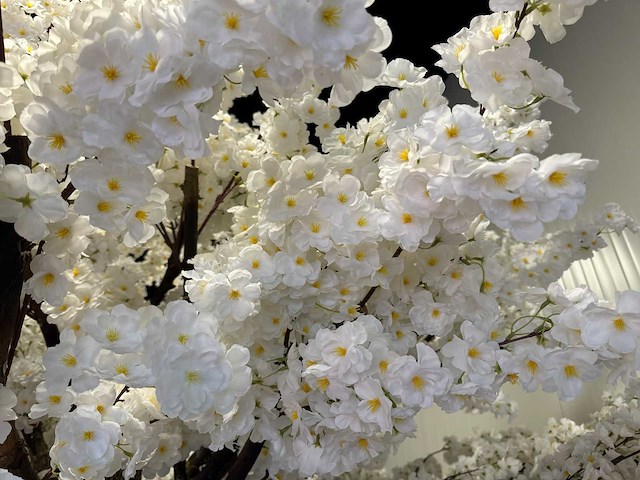 Kersen bloesem kunstboom - afbeelding 6 van  25