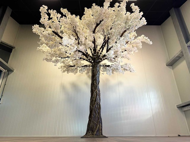 Kersen bloesem kunstboom - afbeelding 17 van  25