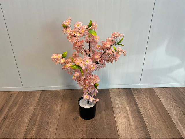 Kersen bloesem kunstboom - afbeelding 6 van  6