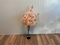 Kersen bloesem kunstboom - afbeelding 7 van  7