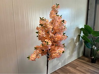 Kersen bloesem kunstboom - afbeelding 5 van  8