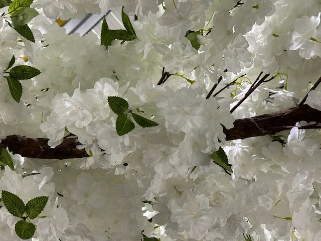 Kersen bloesem kunstboom - afbeelding 13 van  30